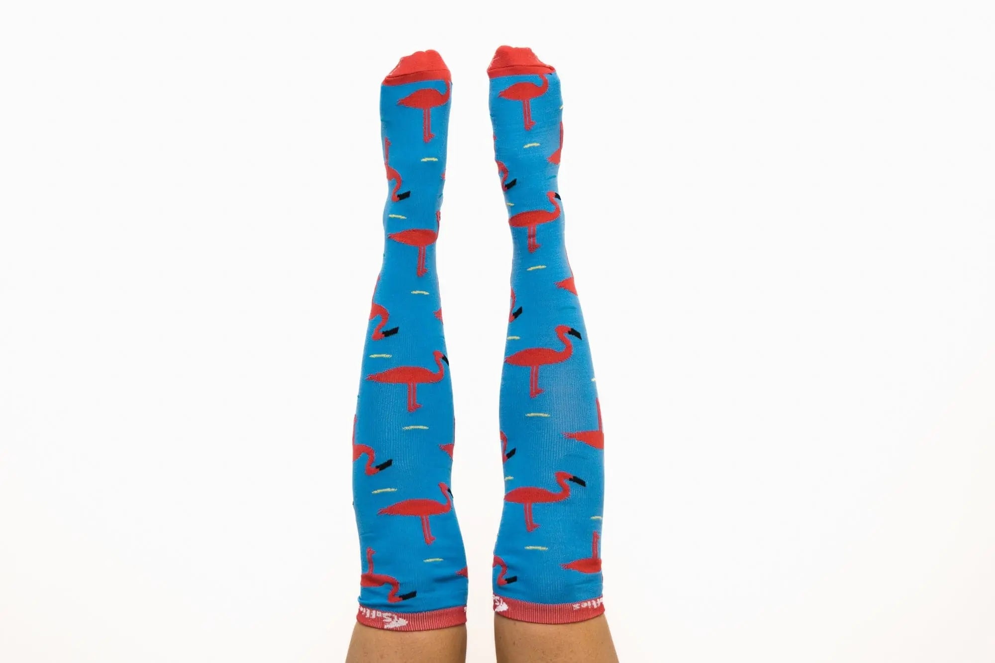 Softies Women's Fashion Flamingoes Nursing Socks FLAMS01 - City Workwear